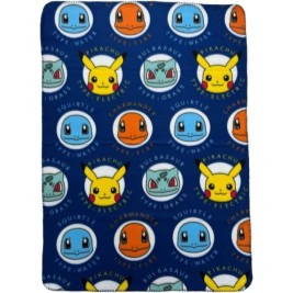 Одеяло Pokémon 25 x 7 x 13 cm Многоцветен Животни
