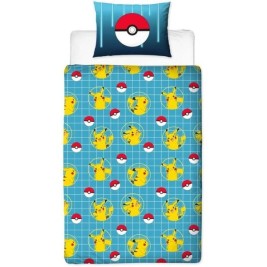 Комплект покривка за завивка Pokémon Жълт 140 легло 2 Части