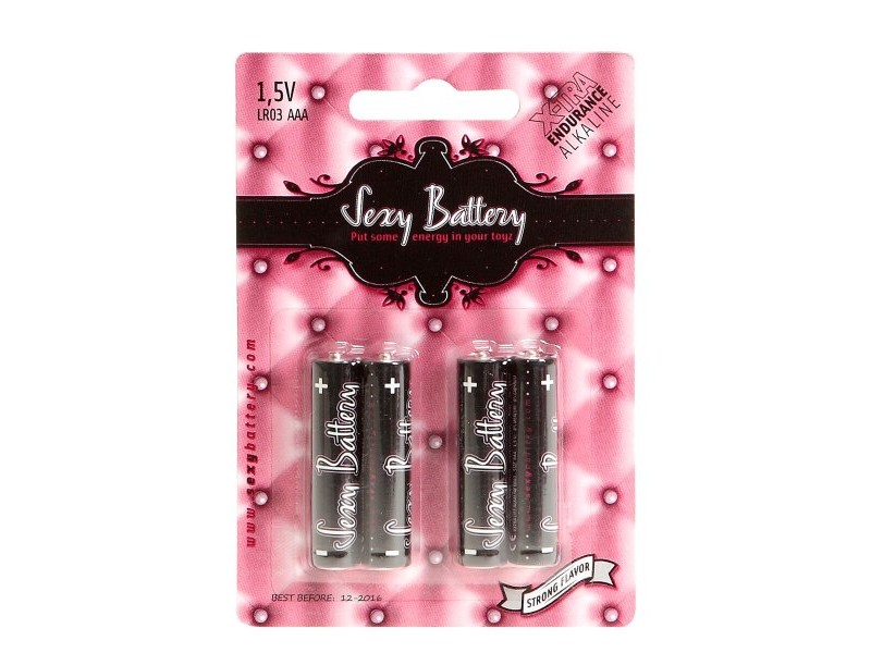 Алкални батерии AAA Sexy Battery 802219.0 (4 pcs)
