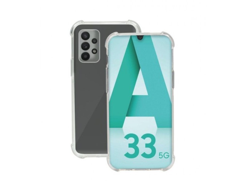 Калъф за мобилен телефон Mobilis   Черен Прозрачен Samsung Galaxy A33 5G