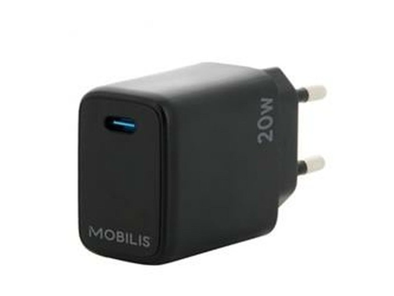 Зарядно за стена Mobilis 001361 Черен 20 W