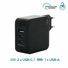 Преносимо зарядно устройство Mobilis 001365 Черен