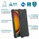 Калъф за мобилен телефон Mobilis 054016 Черен Сив