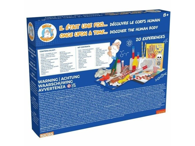 Научна Игра Silverlit Bonjour Maestro  Il était une fois. A la découverte du corps humain (FR)