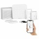 Алармена система SCS SENTINEL KitAlarm Wi-Fi 4G 8 Части Алармена система SCS SENTINEL KitAlarm Wi-Fi 4G 8 Части