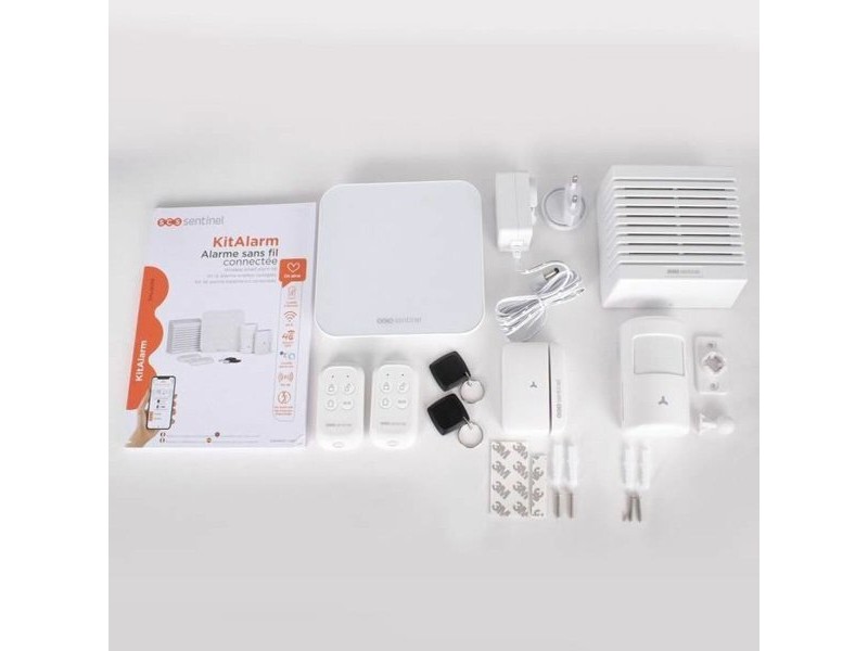 Алармена система SCS SENTINEL KitAlarm Wi-Fi 4G 8 Части Алармена система SCS SENTINEL KitAlarm Wi-Fi 4G 8 Части