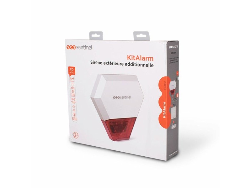 Alarm hooter SCS SENTINEL Навън 3.7 V 100 dB