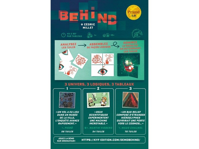 Настолна игра Asmodee Behind