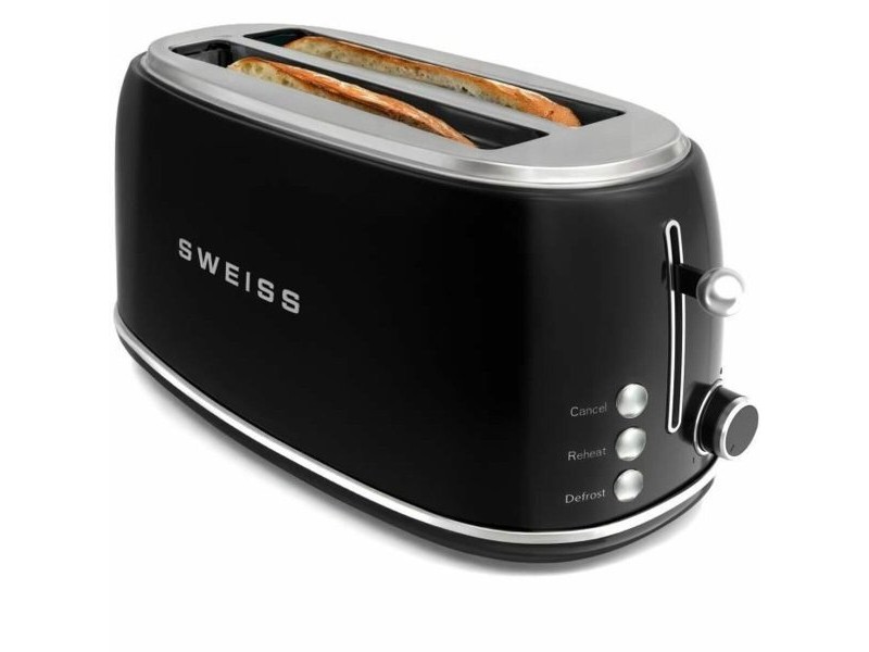 Тостер Sweiss GRV9 Черен 1500 W