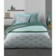 Комплект покривка за завивка HOME LINGE PASSION Бял Зелен Смарагдово Зелено Двойно легло 240 x 260 cm