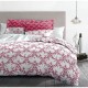 Комплект покривка за завивка HOME LINGE PASSION Бял Бургундия 220 x 240 cm 3 Части