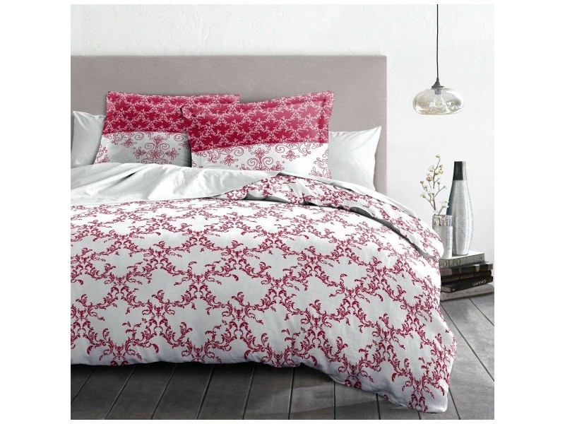 Комплект покривка за завивка HOME LINGE PASSION Бял Бургундия 220 x 240 cm 3 Части Комплект покривка за завивка HOME LINGE PASSION Бял Бургундия 220 x 240 cm 3 Части