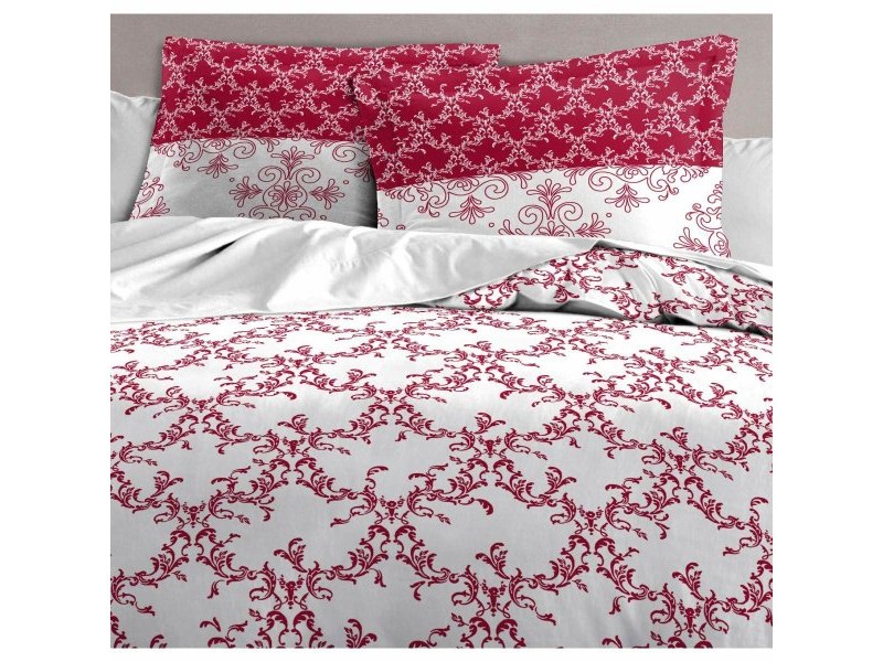 Комплект покривка за завивка HOME LINGE PASSION Бял Бургундия 220 x 240 cm 3 Части Комплект покривка за завивка HOME LINGE PASSION Бял Бургундия 220 x 240 cm 3 Части