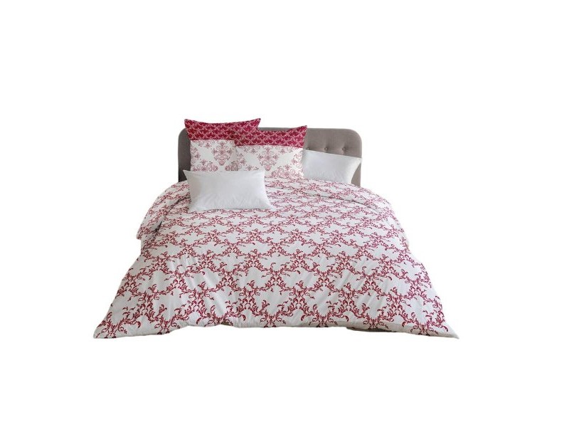 Комплект покривка за завивка HOME LINGE PASSION Бял Бургундия 240 x 260 cm