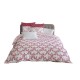 Комплект покривка за завивка HOME LINGE PASSION Бял Бургундия 240 x 260 cm
