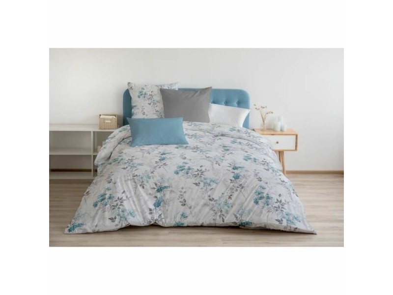 Комплект покривка за завивка HOME LINGE PASSION POMPADOUR Син/бял