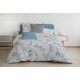 Комплект покривка за завивка HOME LINGE PASSION POMPADOUR Син/бял