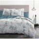 Комплект покривка за завивка HOME LINGE PASSION POMPADOUR Син/бял