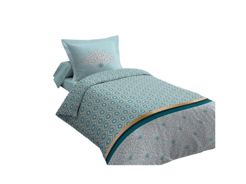 Комплект покривка за завивка HOME LINGE PASSION Зелен 140 x 200 cm