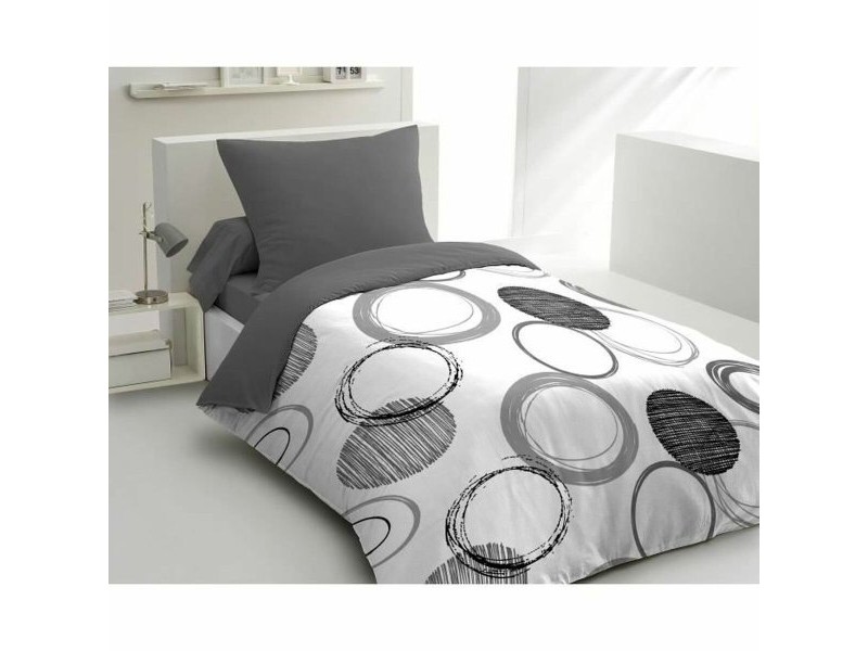 Комплект покривка за завивка HOME LINGE PASSION Audace Сив Светло сив 140 x 200 cm