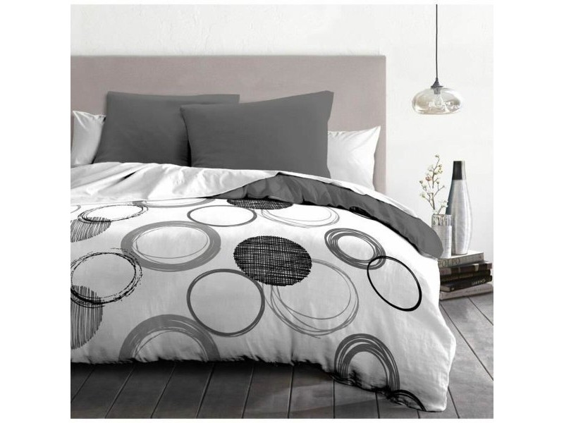 Комплект покривка за завивка HOME LINGE PASSION Audace Сив Светло сив 240 x 260 cm