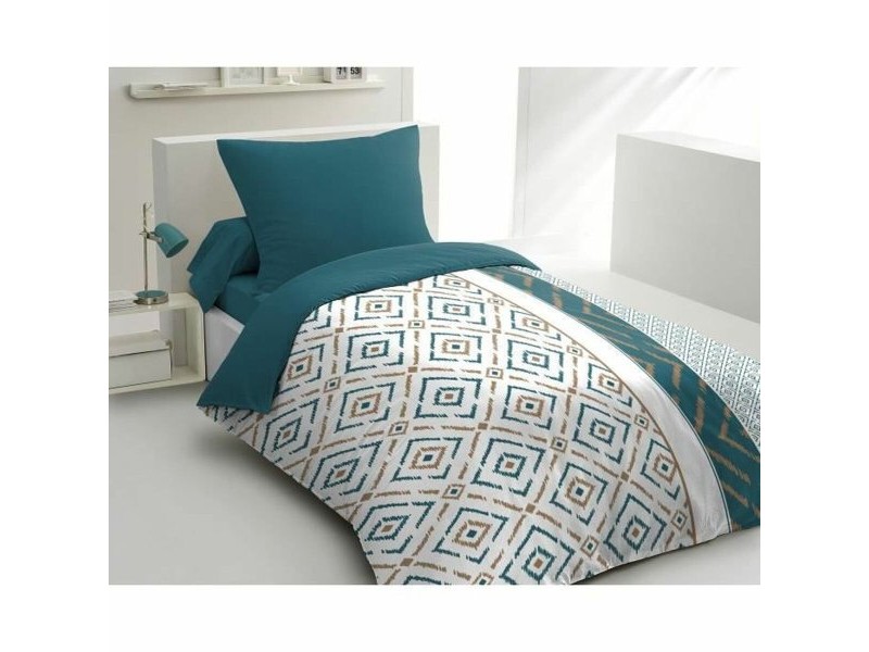 Комплект покривка за завивка HOME LINGE PASSION Ethno Зелен 140 x 200 cm