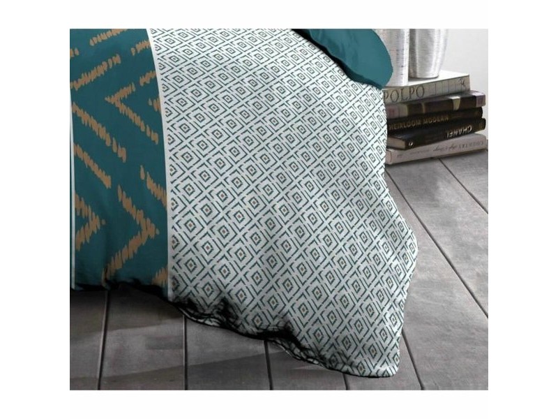 Комплект покривка за завивка HOME LINGE PASSION Ethno Син
