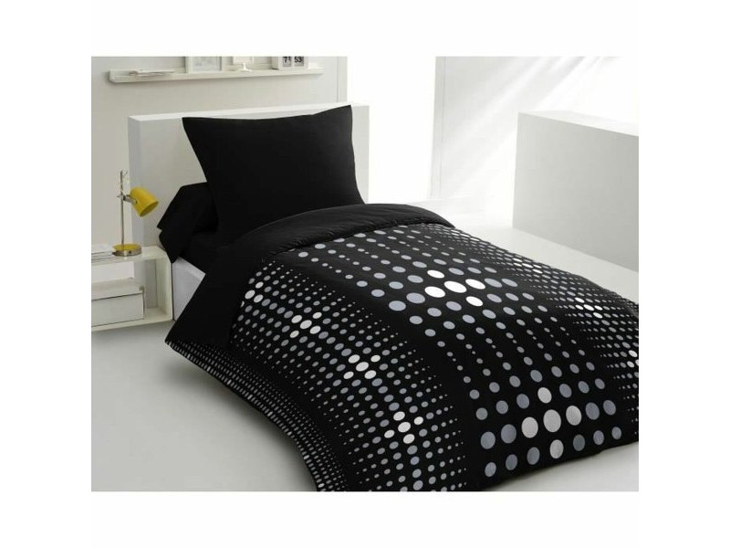 Комплект покривка за завивка HOME LINGE PASSION Steevy Черен 140 x 200 cm Комплект покривка за завивка HOME LINGE PASSION Steevy Черен 140 x 200 cm