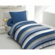 Комплект покривка за завивка HOME LINGE PASSION Син Бял 140 x 200 cm
