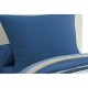 Комплект покривка за завивка HOME LINGE PASSION Син Бял 140 x 200 cm