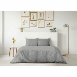 Комплект покривка за завивка Lovely Home Сив Светло сив 240 x 260 cm
