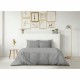 Комплект покривка за завивка Lovely Home Сив Светло сив 240 x 260 cm
