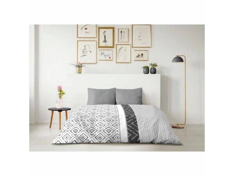 Комплект покривка за завивка HOME LINGE PASSION Dream Сив 220 x 240 cm Комплект покривка за завивка HOME LINGE PASSION Dream Сив 220 x 240 cm