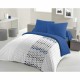 Комплект покривка за завивка HOME LINGE PASSION Dream Син 220 x 240 cm