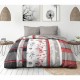 Комплект покривка за завивка HOME LINGE PASSION SHIZUOKA Син 200 легло 3 Части