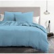 Комплект покривка за завивка HOME LINGE PASSION Небесно синьо 200 легло 3 Части