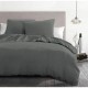 Комплект покривка за завивка HOME LINGE PASSION Антрацит 200 легло 3 Части