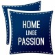 Комплект покривка за завивка HOME LINGE PASSION Антрацит 200 легло 3 Части