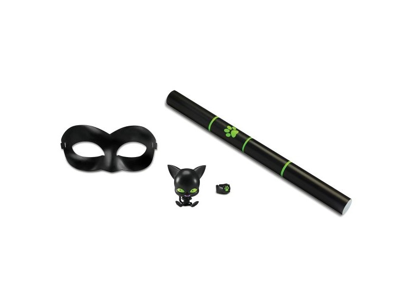 Маскировъчен костюм за деца Miraculous: Tales of Ladybug & Cat Noir Transformation Set - Cat Noir 4 Части Черен Многоцветен