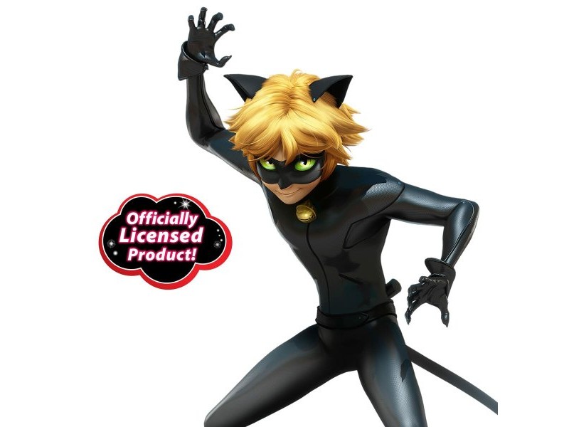 Маскировъчен костюм за деца Miraculous: Tales of Ladybug & Cat Noir Transformation Set - Cat Noir 4 Части Черен Многоцветен
