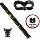 Маскировъчен костюм за деца Miraculous: Tales of Ladybug & Cat Noir Transformation Set - Cat Noir 4 Части Черен Многоцветен