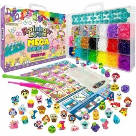 Комплект за Правене на Гривна и Огърлица Bandai Rainbow Moon Mega Combo set Пластмаса
