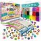 Комплект за Правене на Гривна и Огърлица Bandai Rainbow Moon Mega Combo set Пластмаса