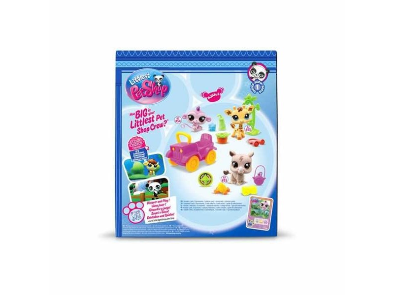 Playset Bandai Littlest Pet Shop SAFARI 8 Части