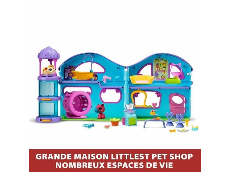 Playset Bandai The Big House Littlest Pet Shop 22 Части