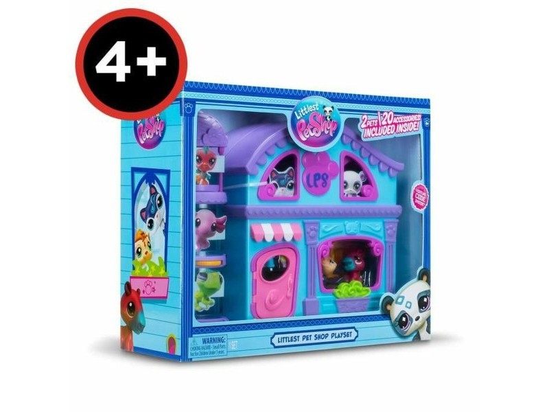 Playset Bandai The Big House Littlest Pet Shop 22 Части