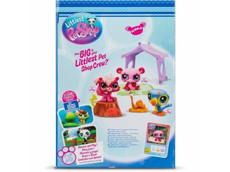 Playset Bandai Littlest Pet Shop Camping