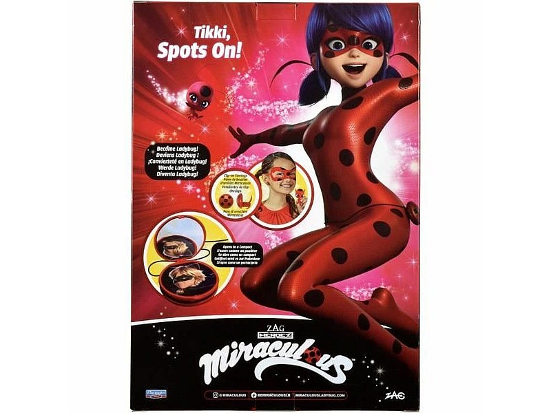 Маскировъчен костюм за деца Bandai Miraculous Ladybug Червен rouge LadyBug