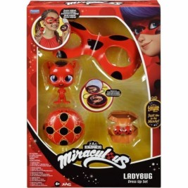 Маскировъчен костюм за деца Bandai Miraculous Ladybug Червен rouge LadyBug
