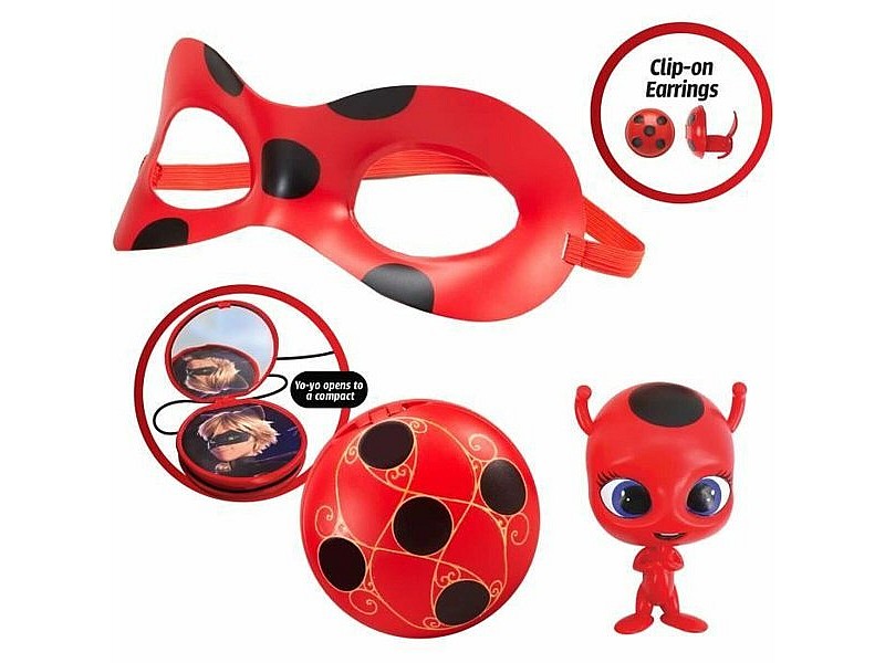 Маскировъчен костюм за деца Bandai Miraculous Ladybug Червен rouge LadyBug